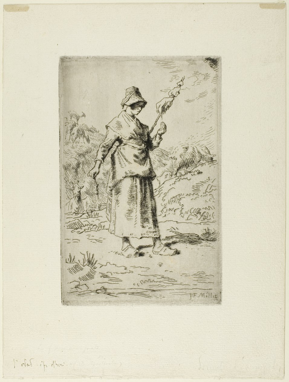A Spinner alkotó: Jean Francois Millet