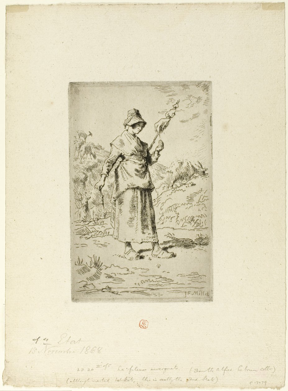 A Spinner alkotó: Jean Francois Millet