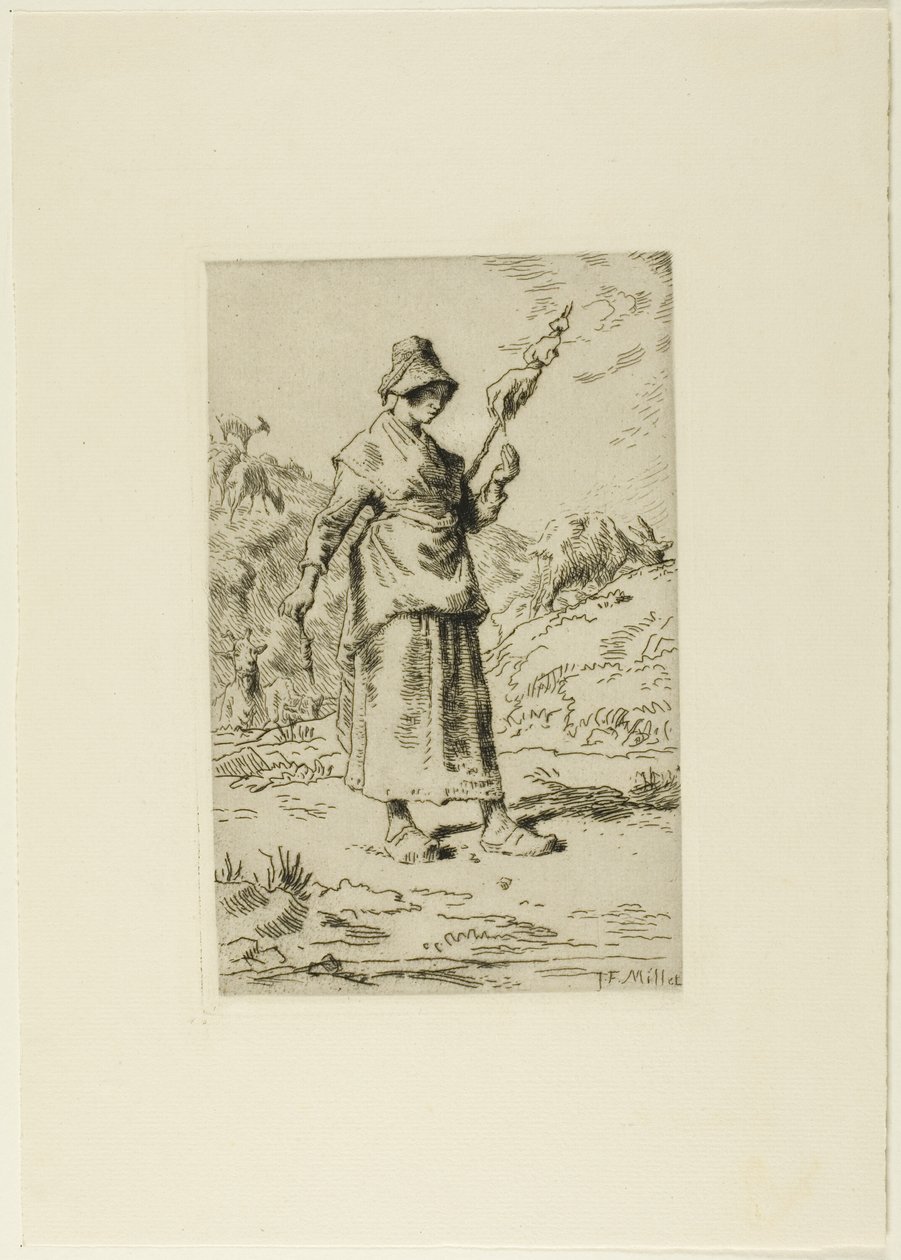 A Spinner alkotó: Jean-Francois Millet