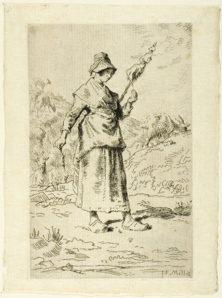 A Spinner alkotó: Jean Francois Millet