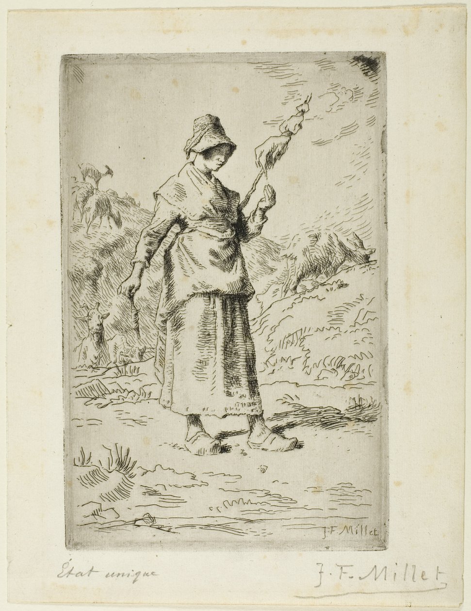 A Spinner alkotó: Jean Francois Millet