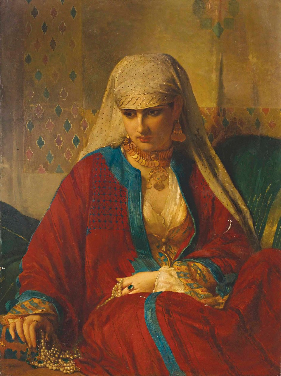 Szuvenír keletről, 1870 alkotó: Jean Francois Portaels