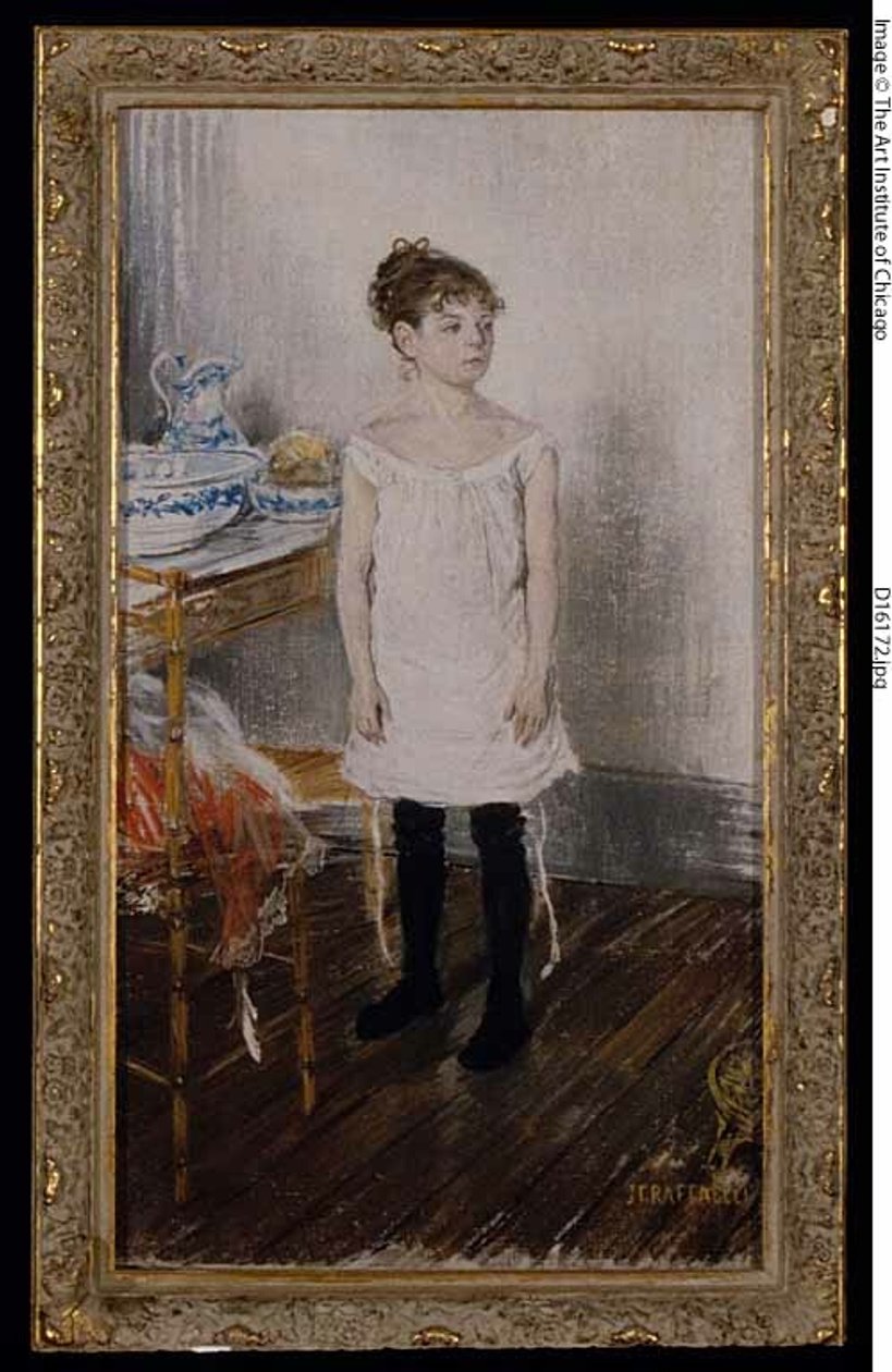Germaine a toalettjénél alkotó: Jean Francois Rafaelli
