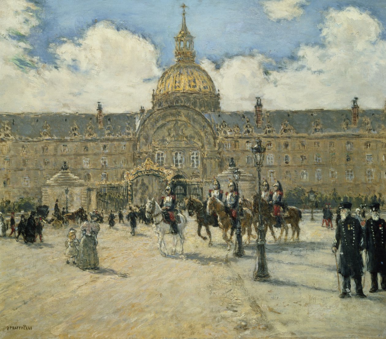 Hotel des Invalides alkotó: Jean Francois Raffaelli