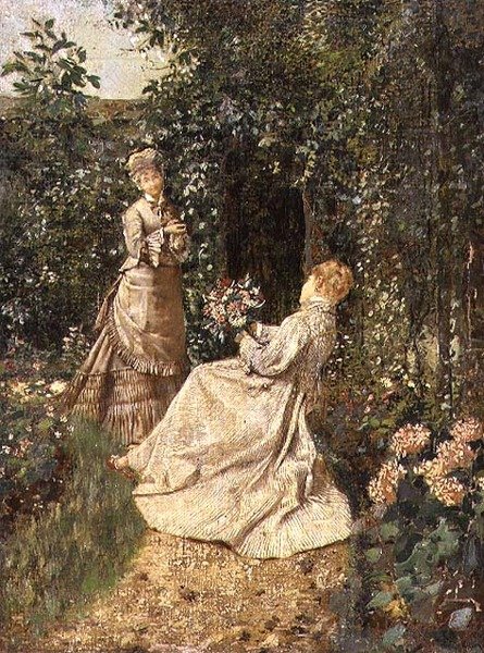 A kertben alkotó: Jean Francois Raffaelli