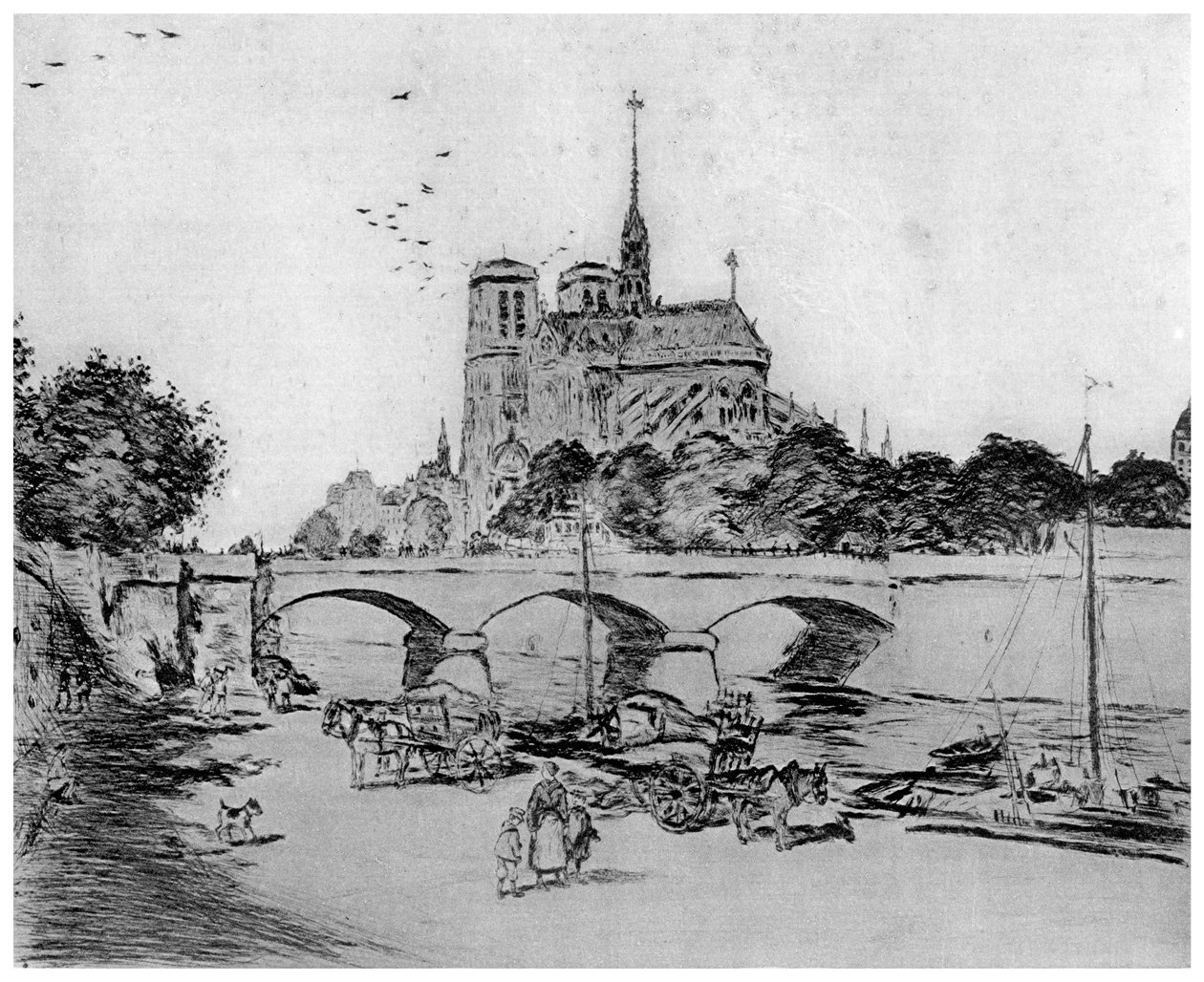 Szűzanya, 1870-1920 1924 alkotó: Jean Francois Raffaelli