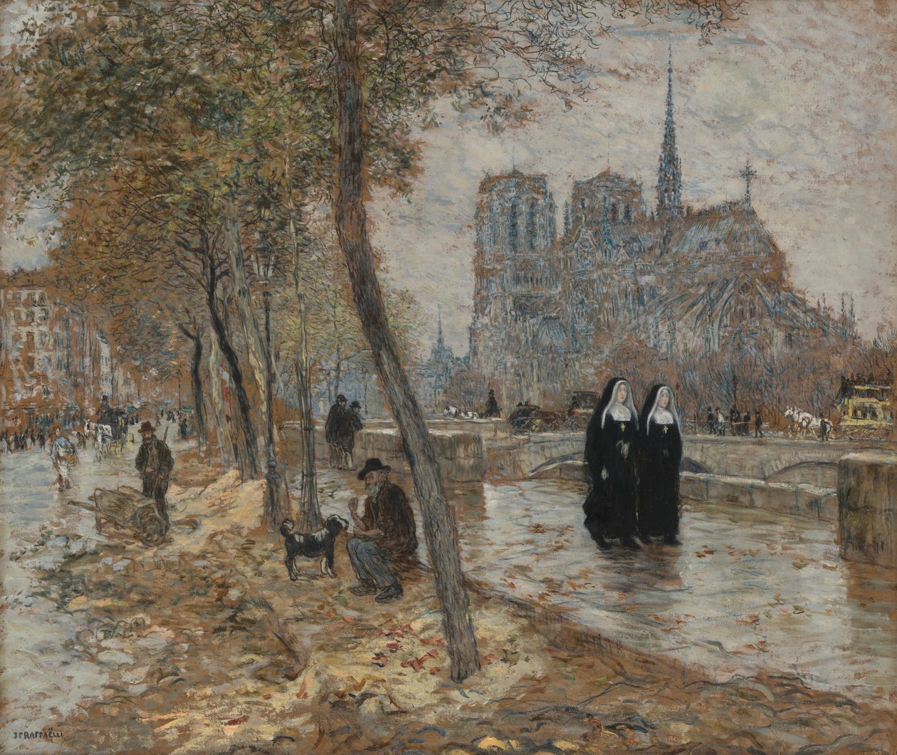 Notre Dame de Paris alkotó: Jean Francois Raffaelli