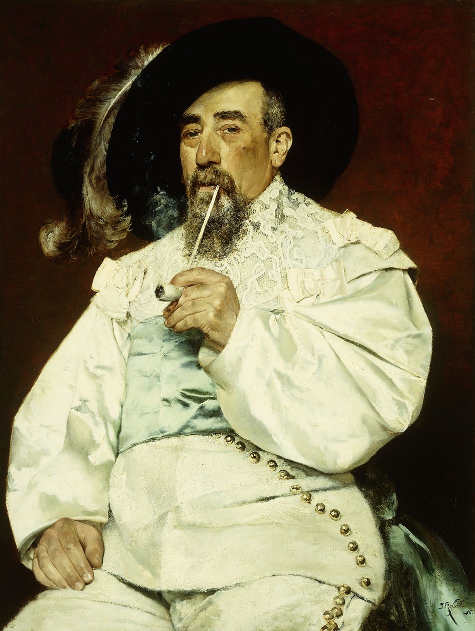 Egy úriember portréja, 1876 alkotó: Jean Francois Raffaelli