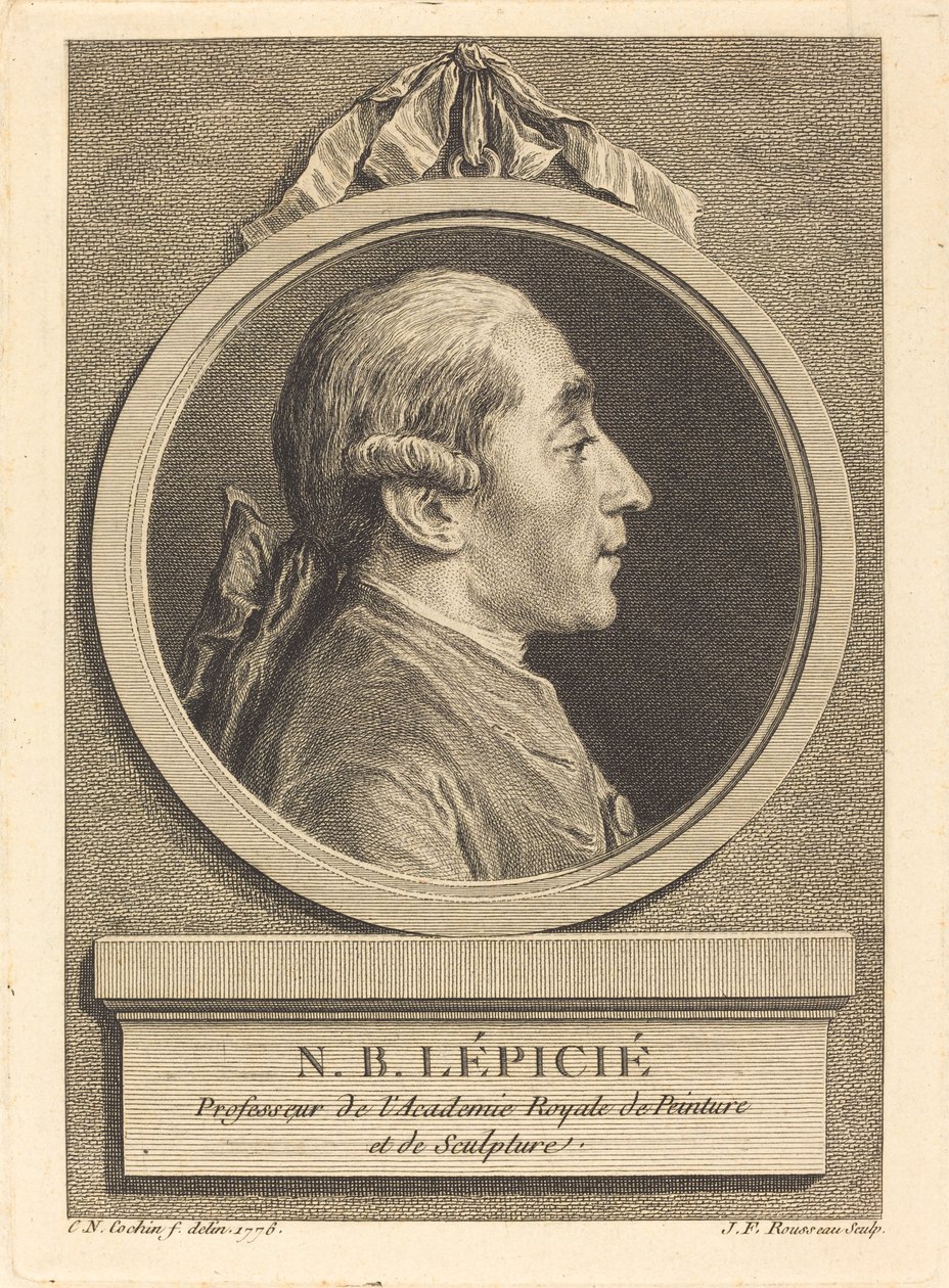 N.B. Lepicie alkotó: Jean Francois Rousseau after Charles Nicolas Cochin II