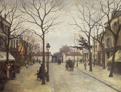 Párizs, esetleg Porte de Clichy alkotó: Jean Francois Taelemans
