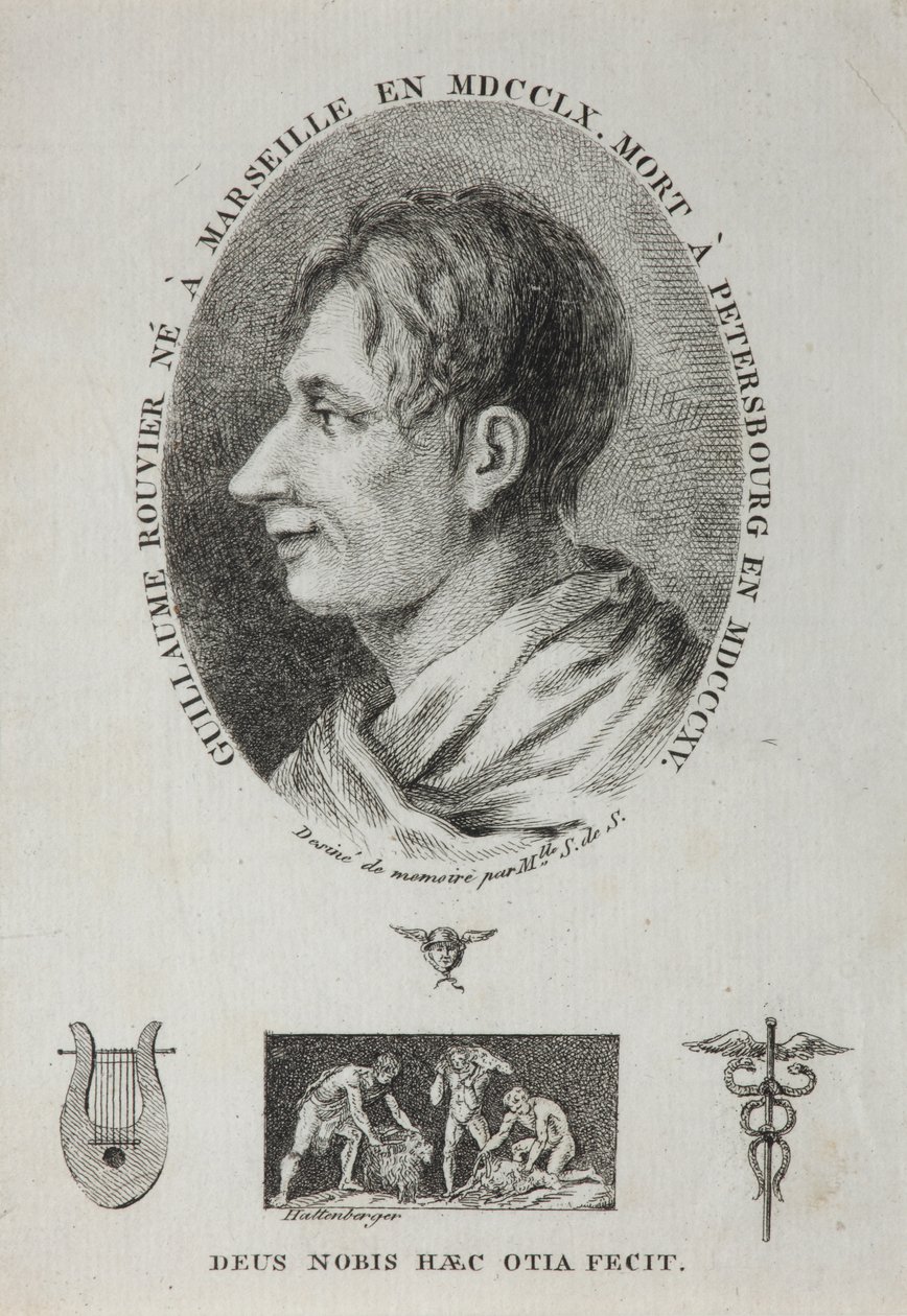 Guillaume Rouvier portréja 1760-1815, 1815 alkotó: Jean Francois Xavier Hattenberger