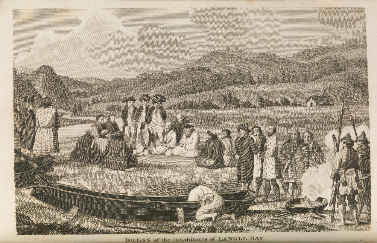 La Perouse világkörüli útja alkotó: Jean Francois de Galaup de La Perouse