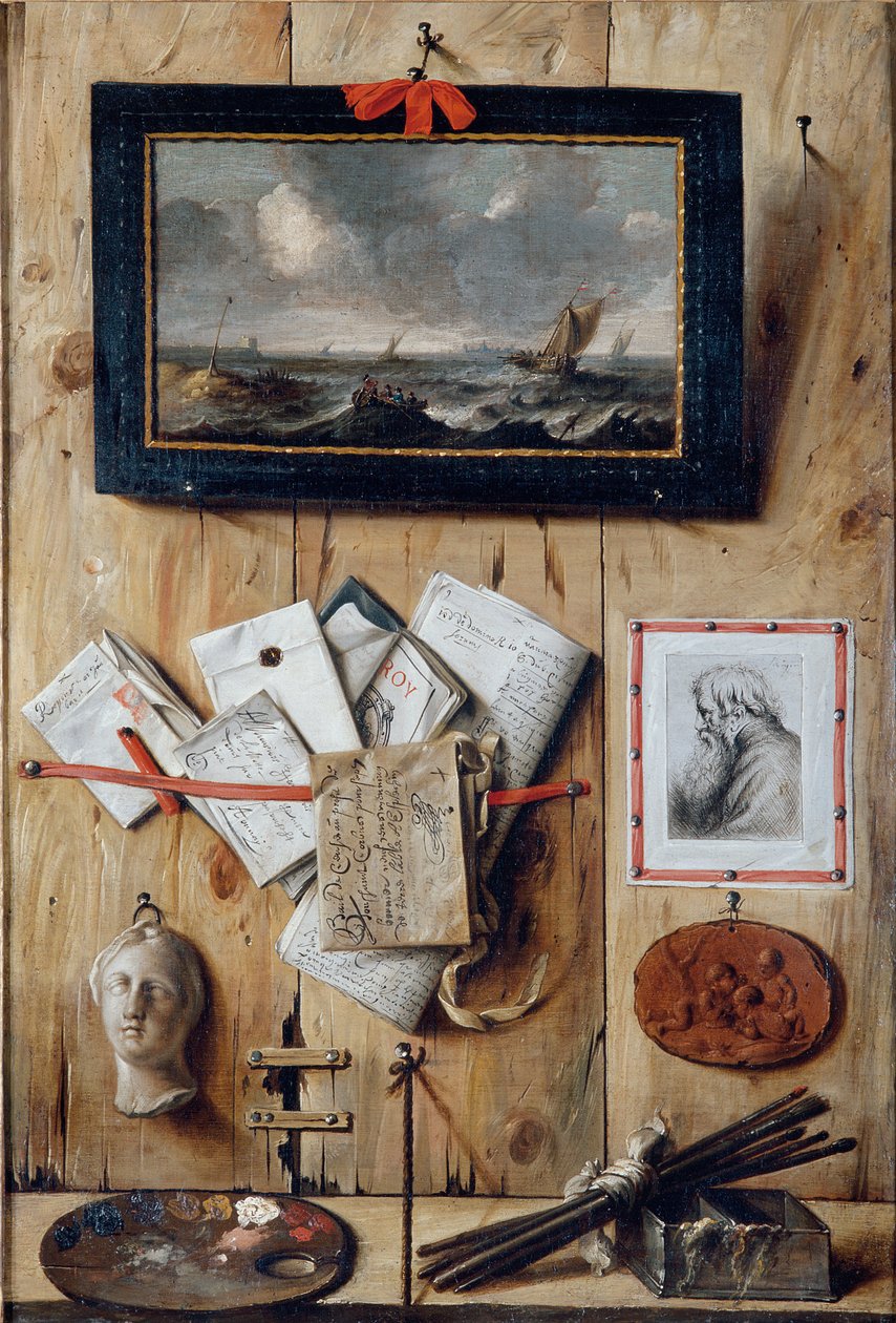 Az Artists Stúdió sarka alkotó: Jean Francois de Le Motte