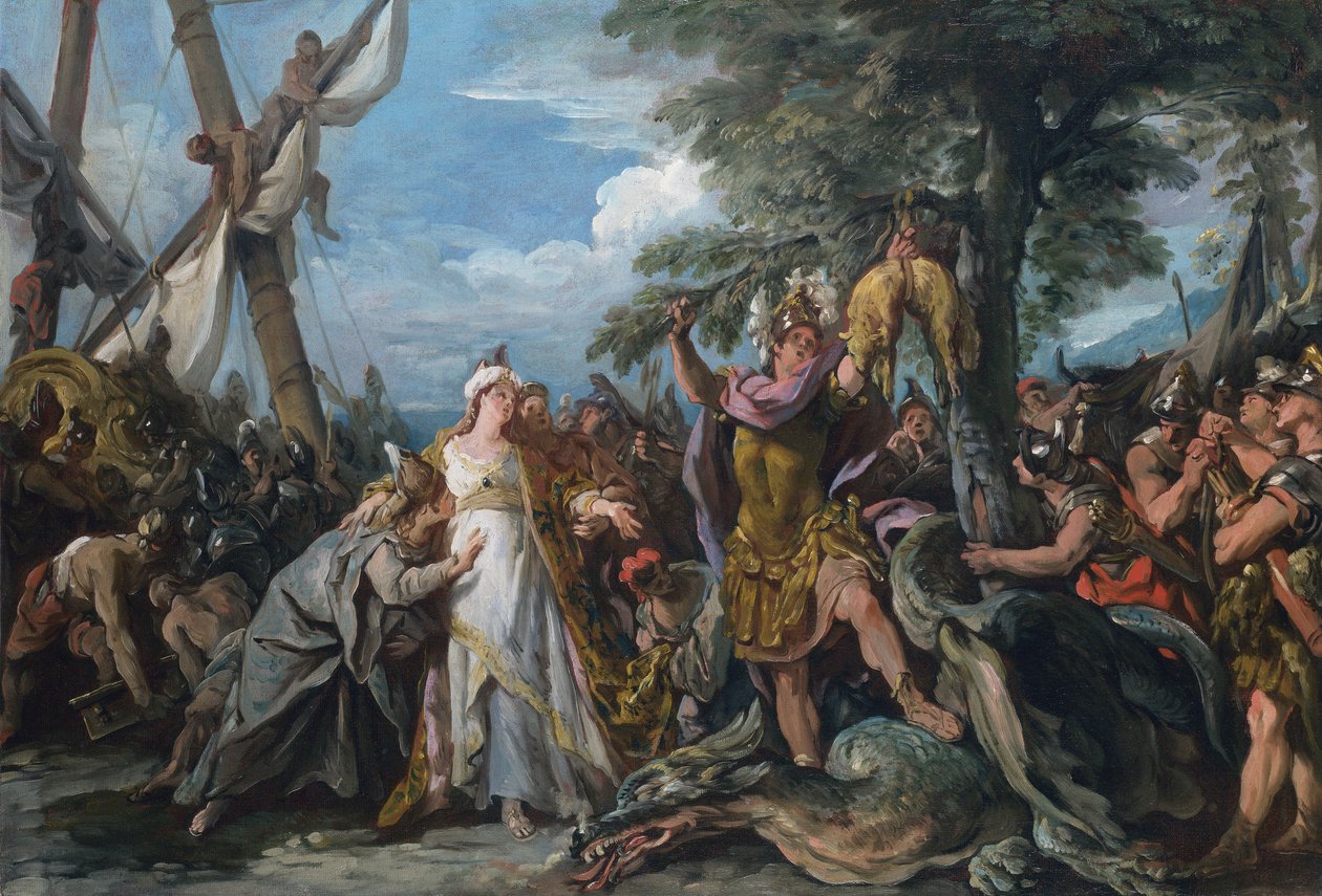 Az Aranygyapjú elfogása alkotó: Jean François de Troy