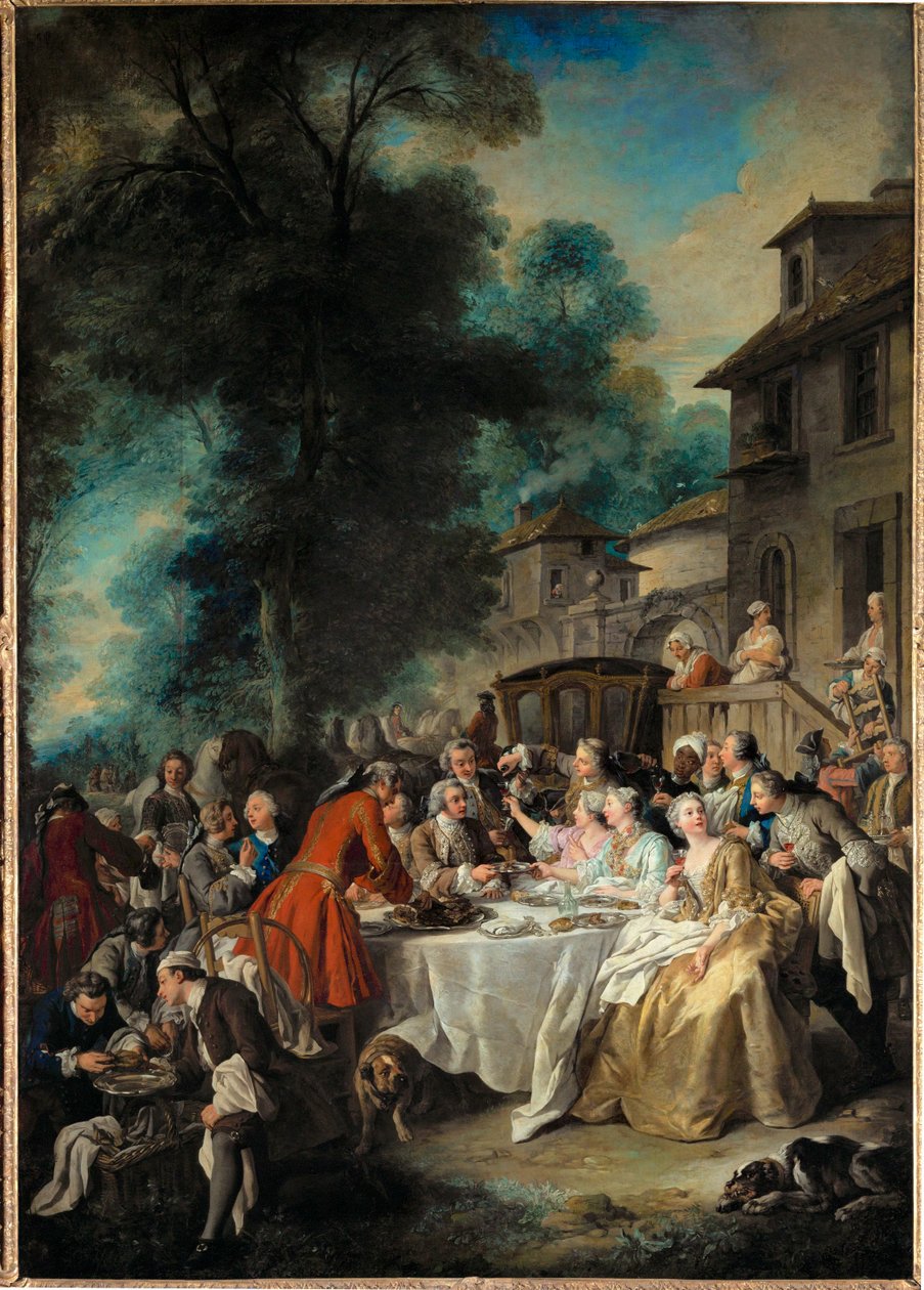 Vadászebéd ... alkotó: Jean François de Troy