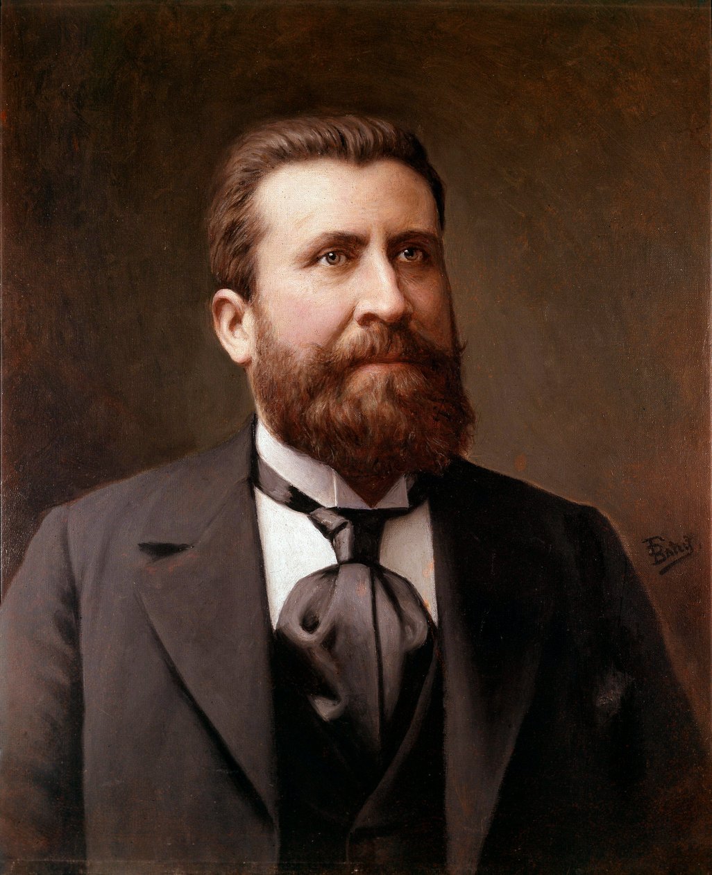 Jean Jaures, 1900 körül alkotó: Jean François Batut