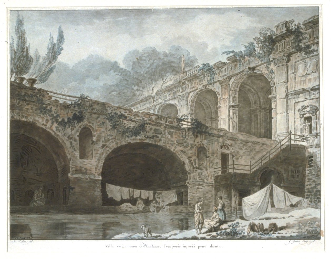 La Villa Madama alkotó: Jean Francois Janinet