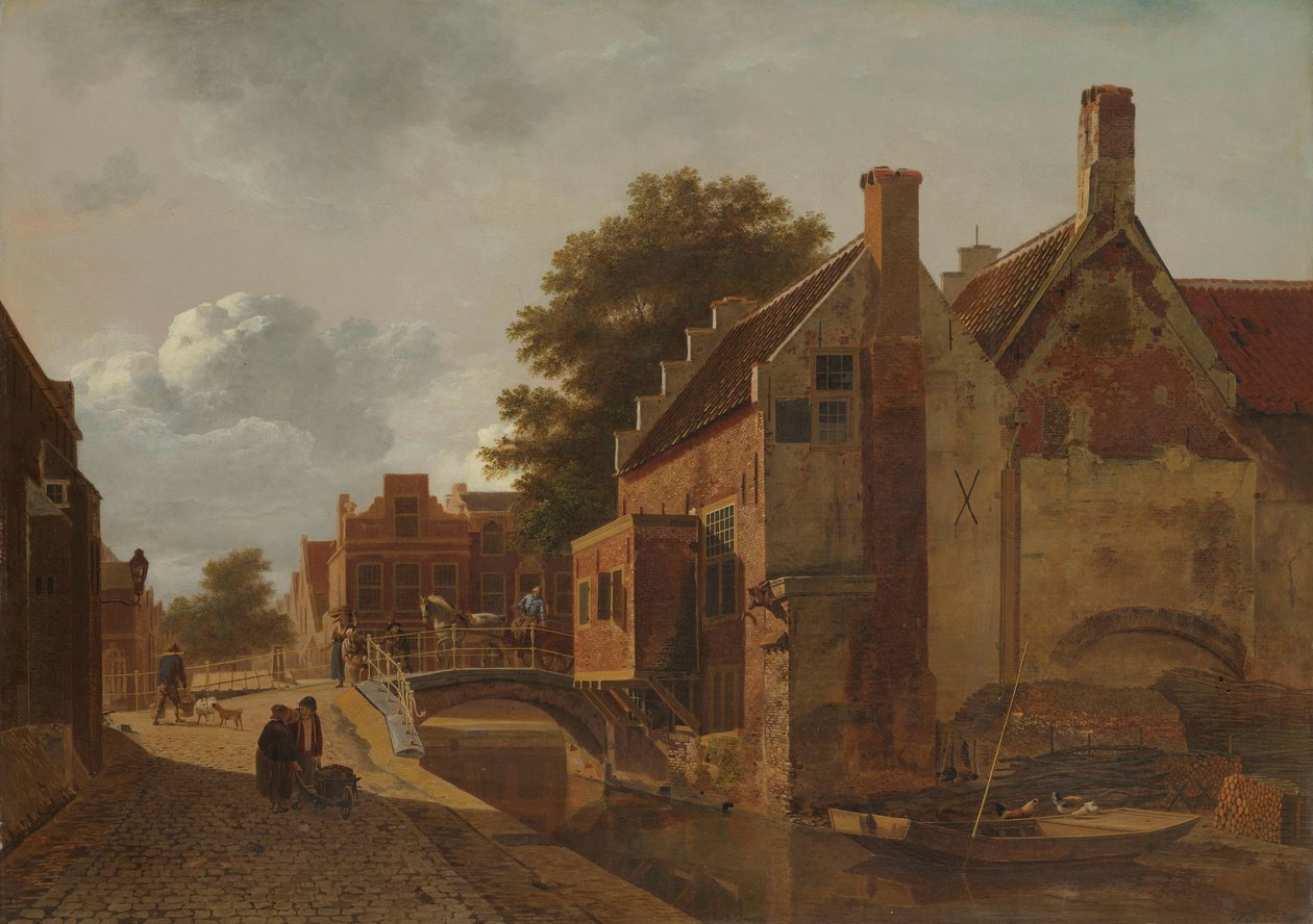 A Kalvermarkt, Hága alkotó: Jean François Valois