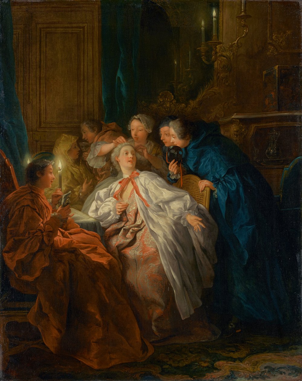A bál előtt alkotó: Jean François de Troy