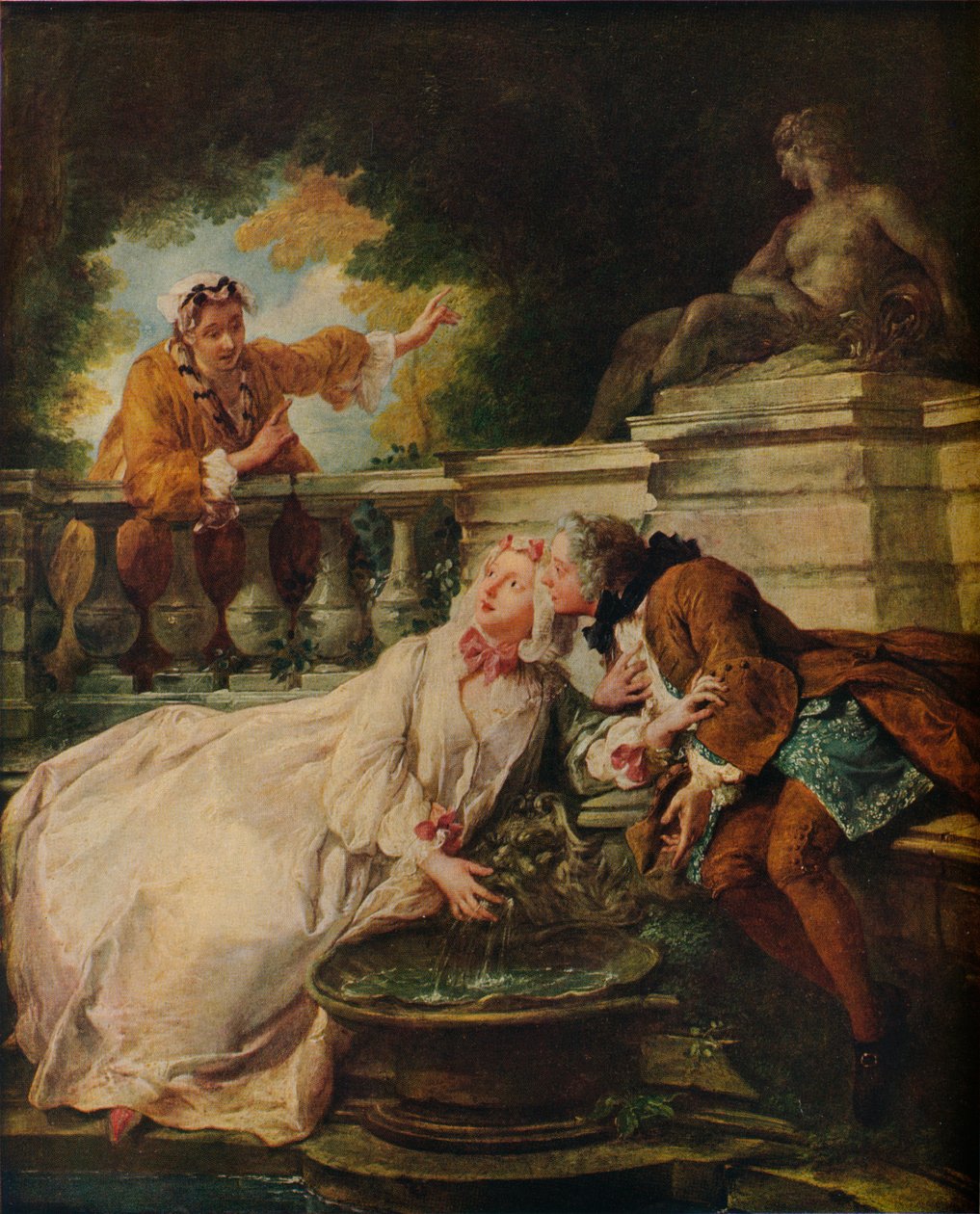 A riasztó, A hűséges kormányzónő, 1723 alkotó: Jean François de Troy