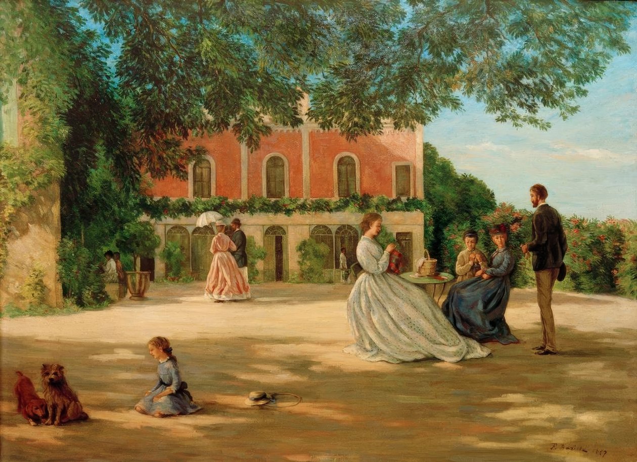 Meric terasza alkotó: Jean Frederic Bazille