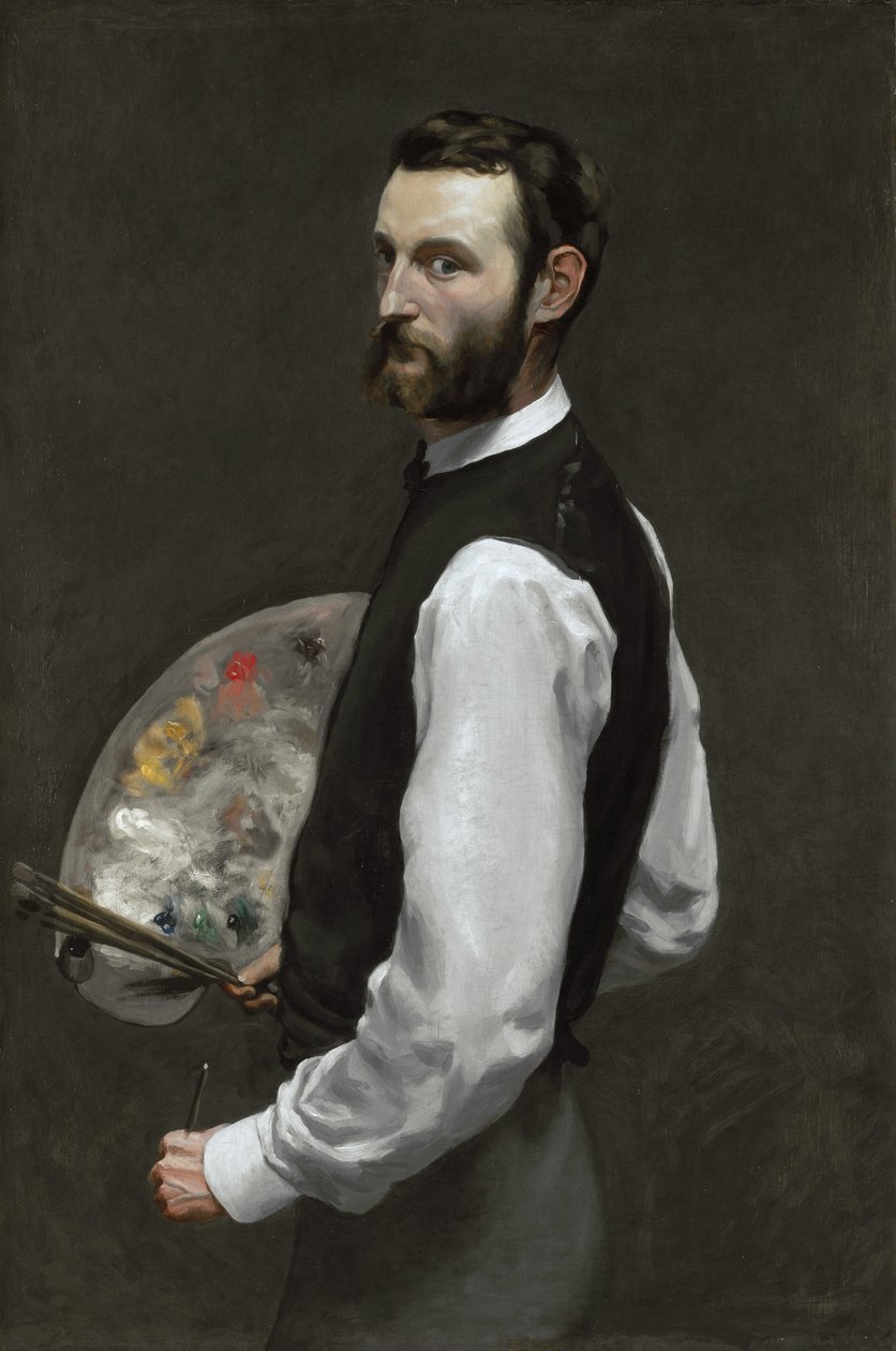 Önarckép, 1865-66 alkotó: Jean Frederic Bazille