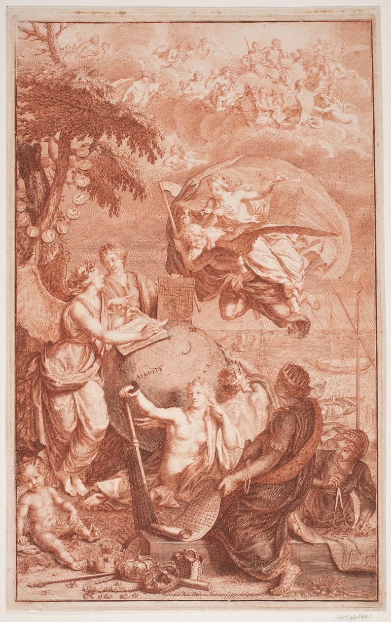 A szállítás allegóriája alkotó: Jean Frederic Herman