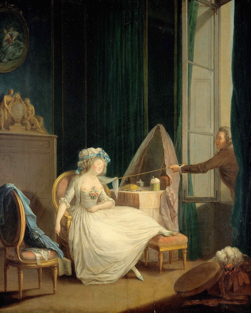 Komolytalan szerelem, c. 1780. alkotó: Jean Frederic Schall