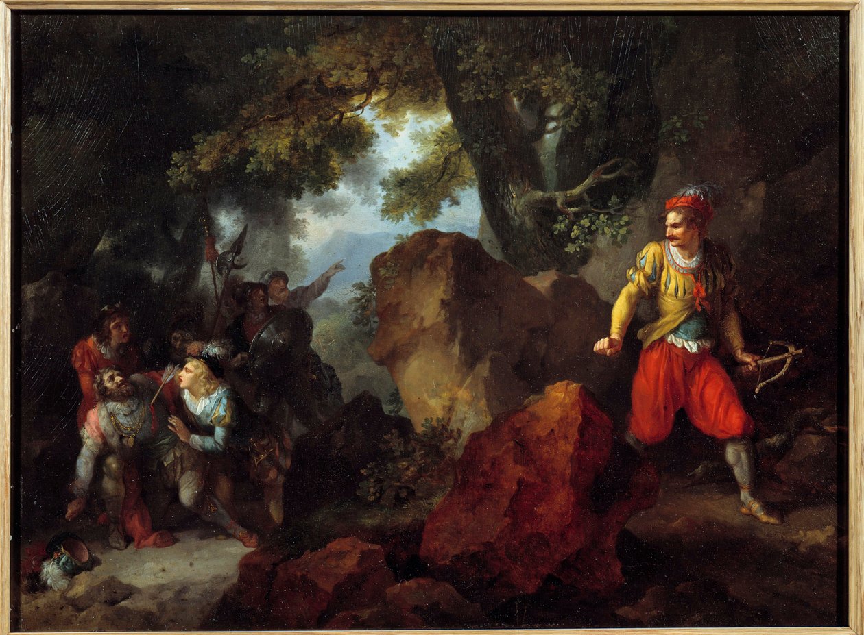 Guillaume Tell hősiessége alkotó: Jean Frederic Schall