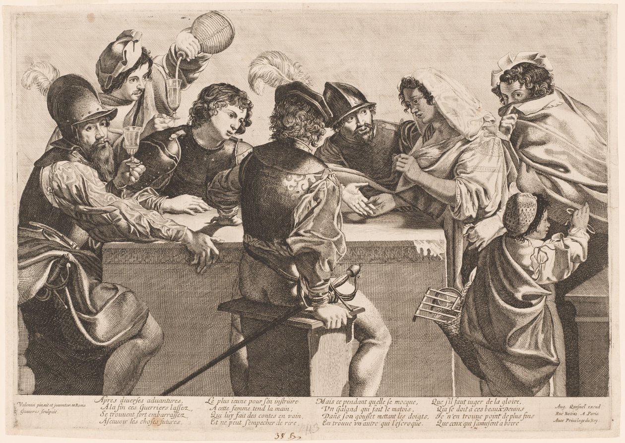 A jós alkotó: Jean Ganière after Valentin de Boullogne