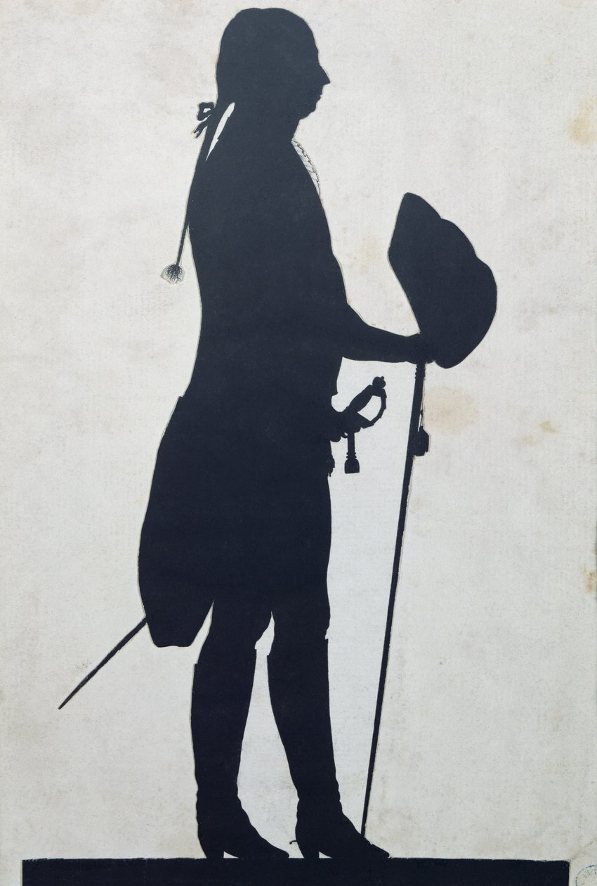 Sziluettje egy férfi alkotó: Jean Gaspard Lavater