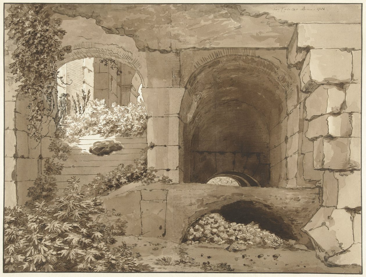 Arc a Colosseumban alkotó: Jean Grandjean