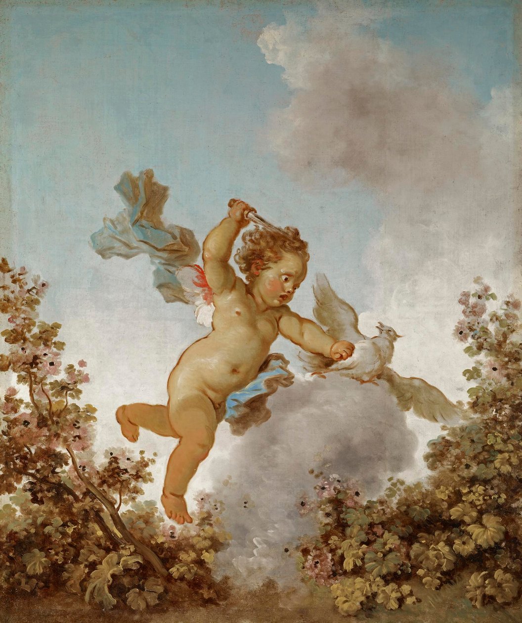 Fragonard - A szerelem fejlődése Szerelem a bosszúálló, 1790-91 alkotó: Jean Honore Fragonard