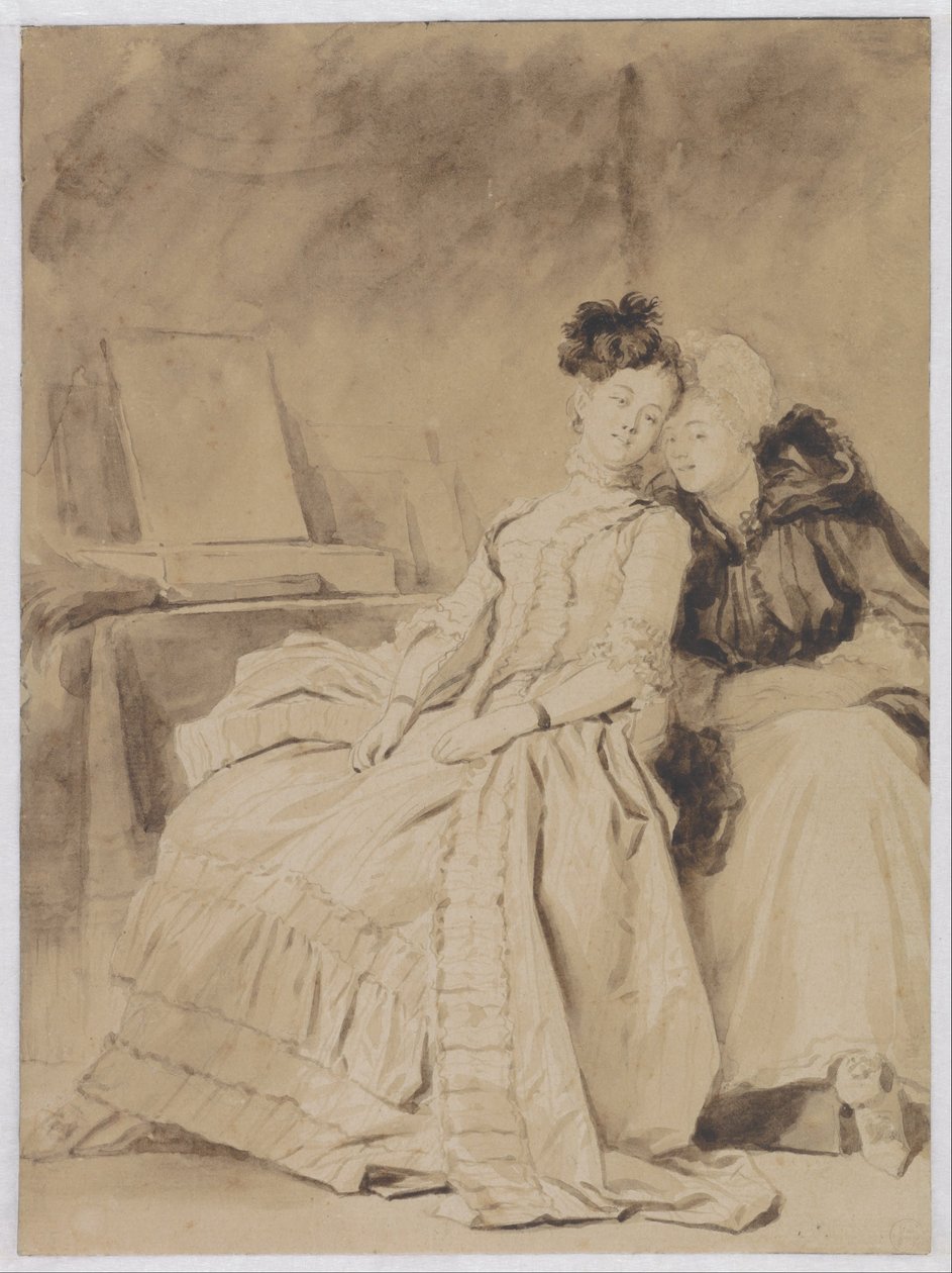 Az intim beszélgetés alkotó: Jean Honore Fragonard