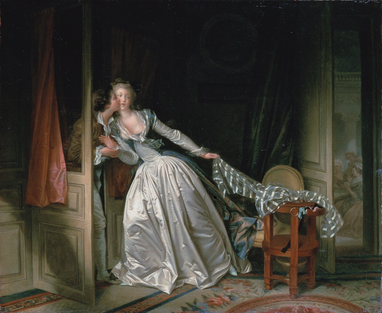 Az ellopott csók alkotó: Jean Honore Fragonard