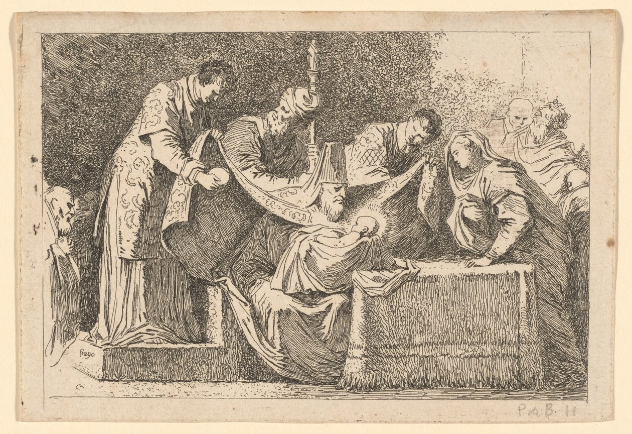 A körülmetélés alkotó: Jean Honoré Fragonard after Jacopo Tintoretto