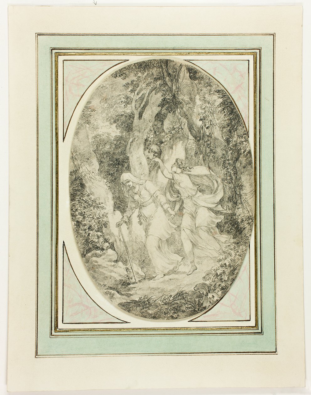 Allegória-zseniális szerelem alkotó: Jean Honore Fragonard