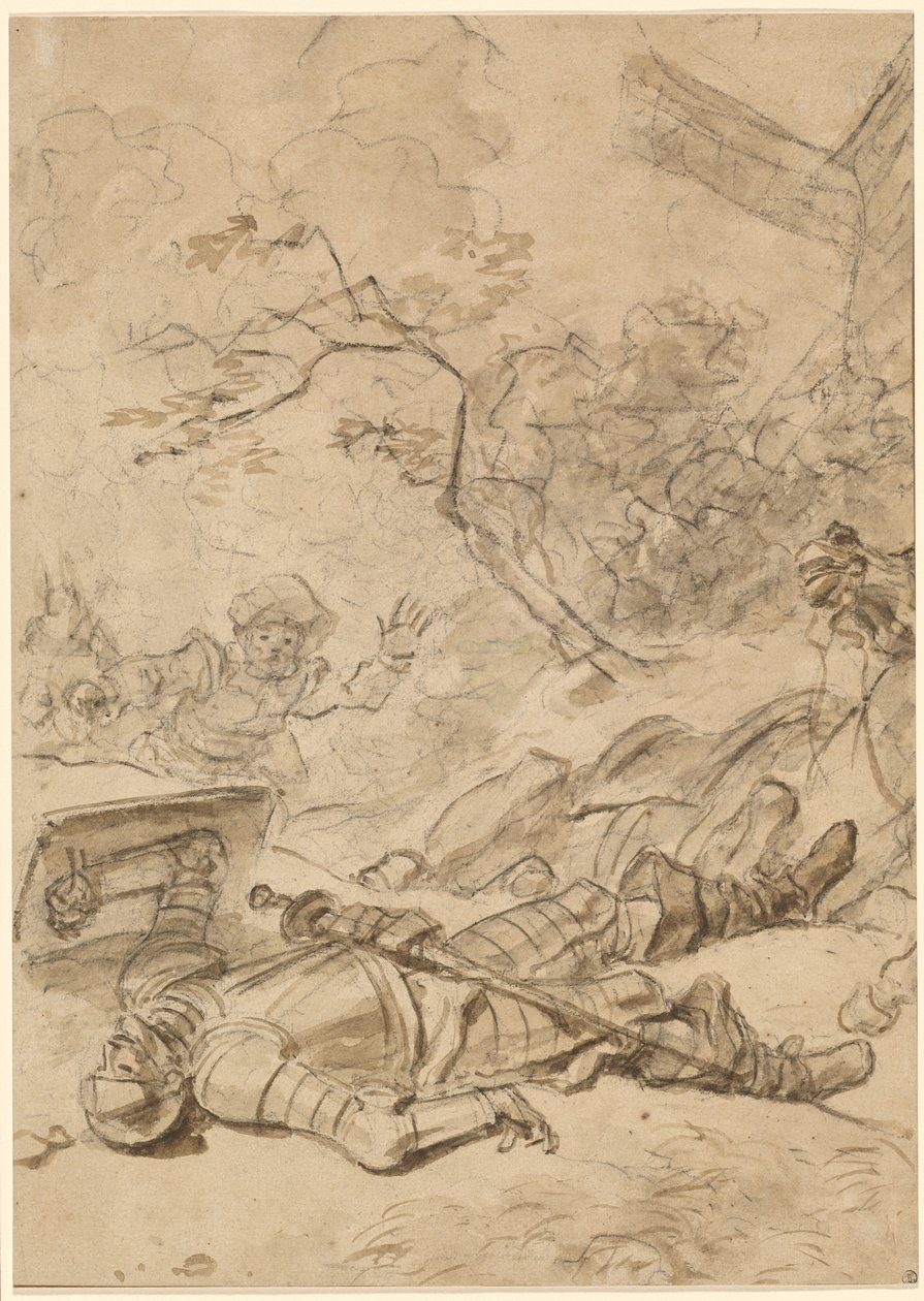 Don Quijote legyőzte a szélmalom alkotó: Jean Honore Fragonard