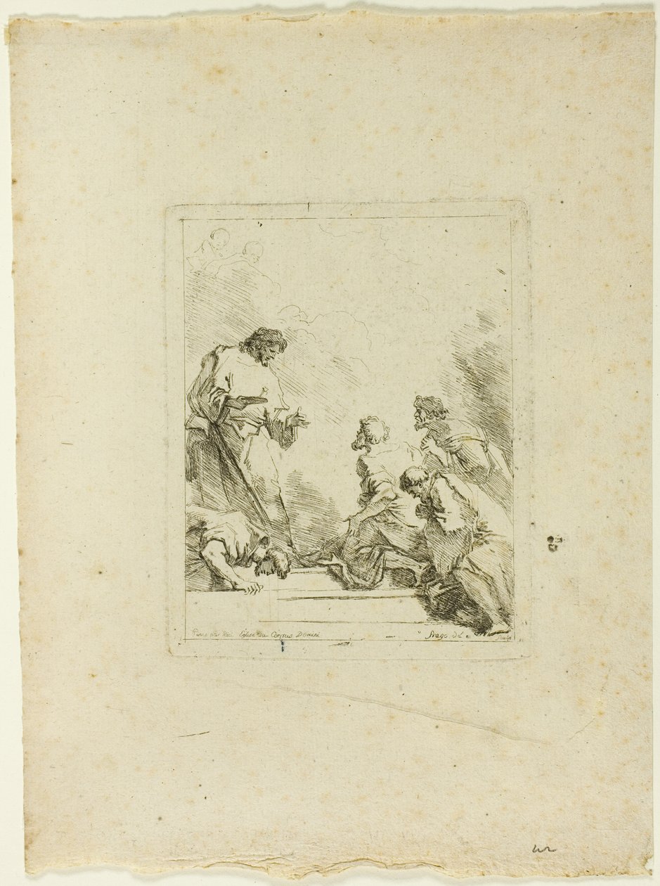 Az Eucharisztia intézménye alkotó: Jean Honore Fragonard