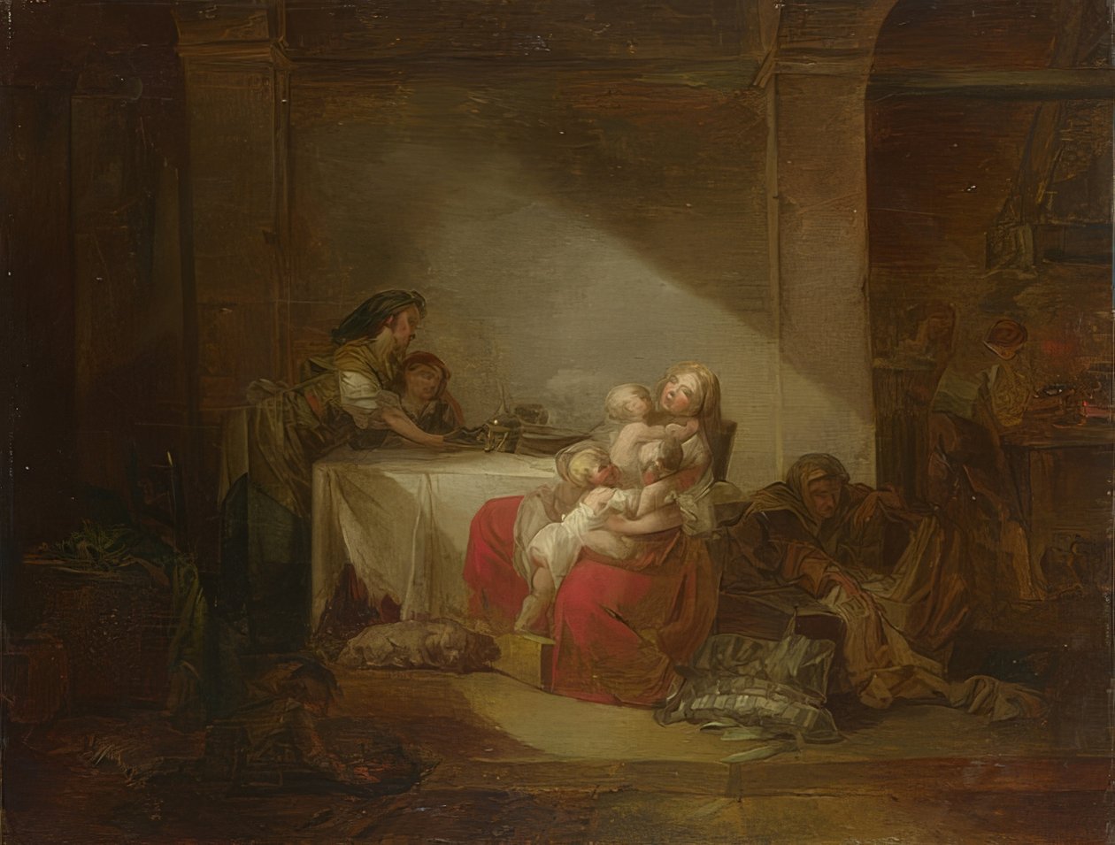 Belső, a boldog anya alkotó: Jean Honore Fragonard