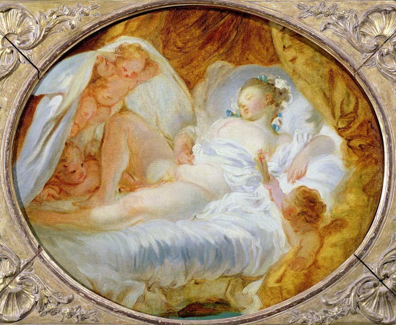 Olajfestmény alkotó: Jean Honore Fragonard