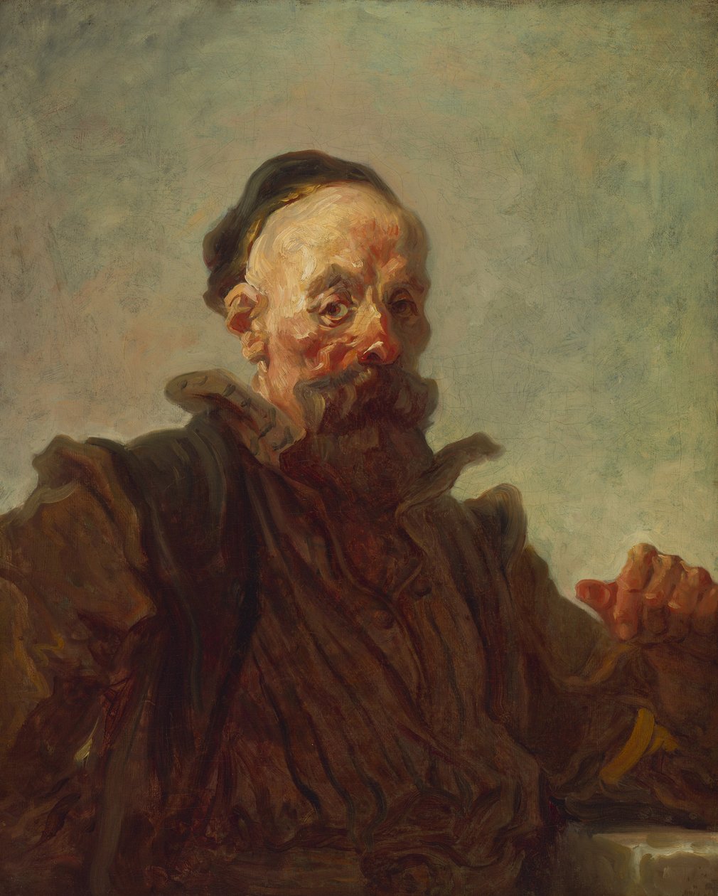 Spanyol kosztümös férfi portréja, 1768-70 alkotó: Jean Honore Fragonard