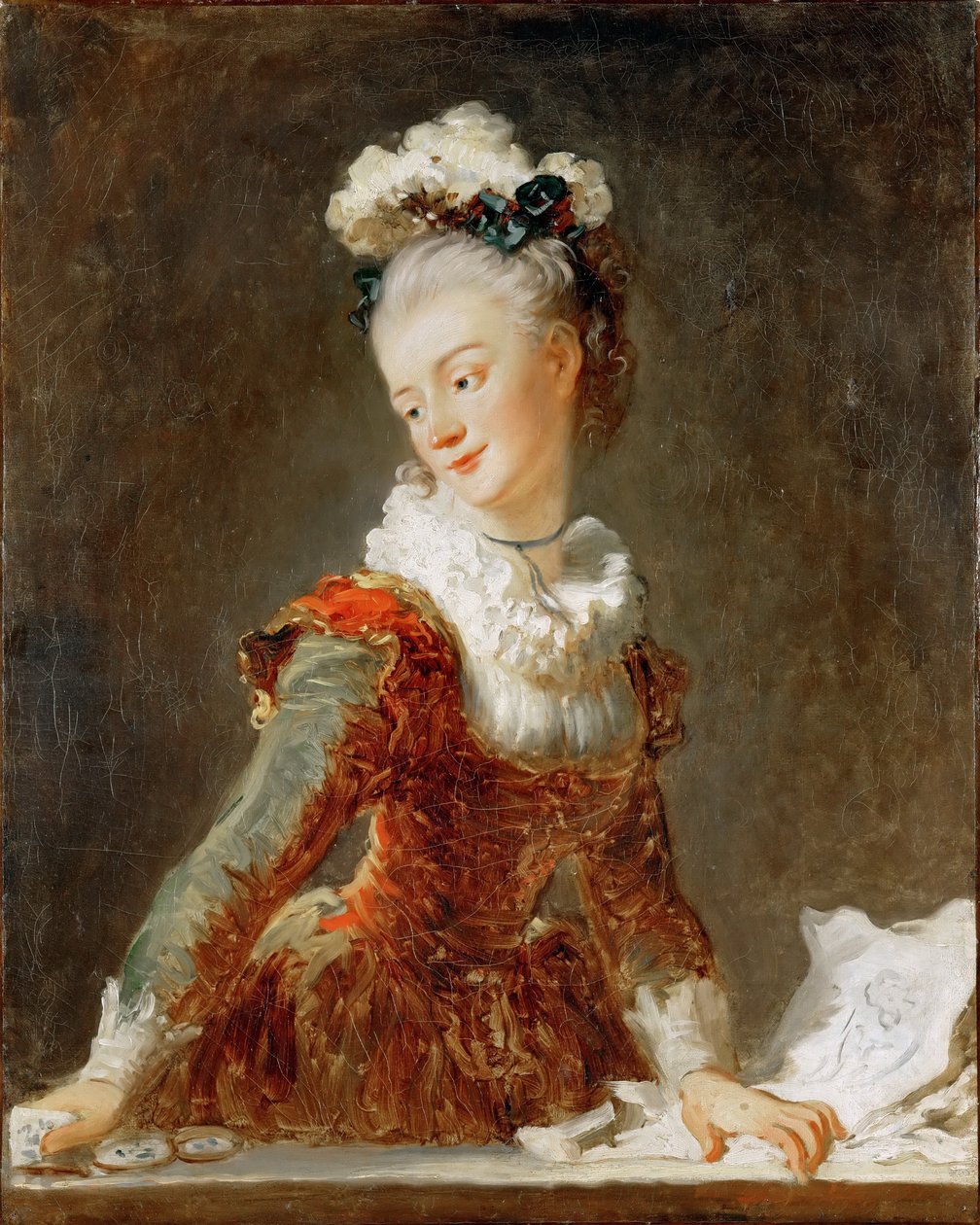 Marie-Madeleine Guimard balerina portréja 1743-1816 alkotó: Jean Honore Fragonard