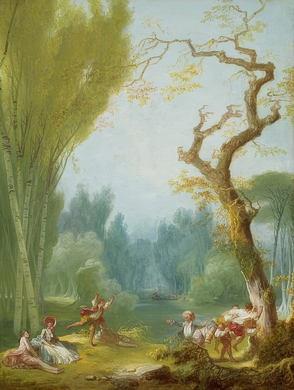 Reiterspiele (Ló és lovas játéka). 1775/80 alkotó: Jean Honore Fragonard