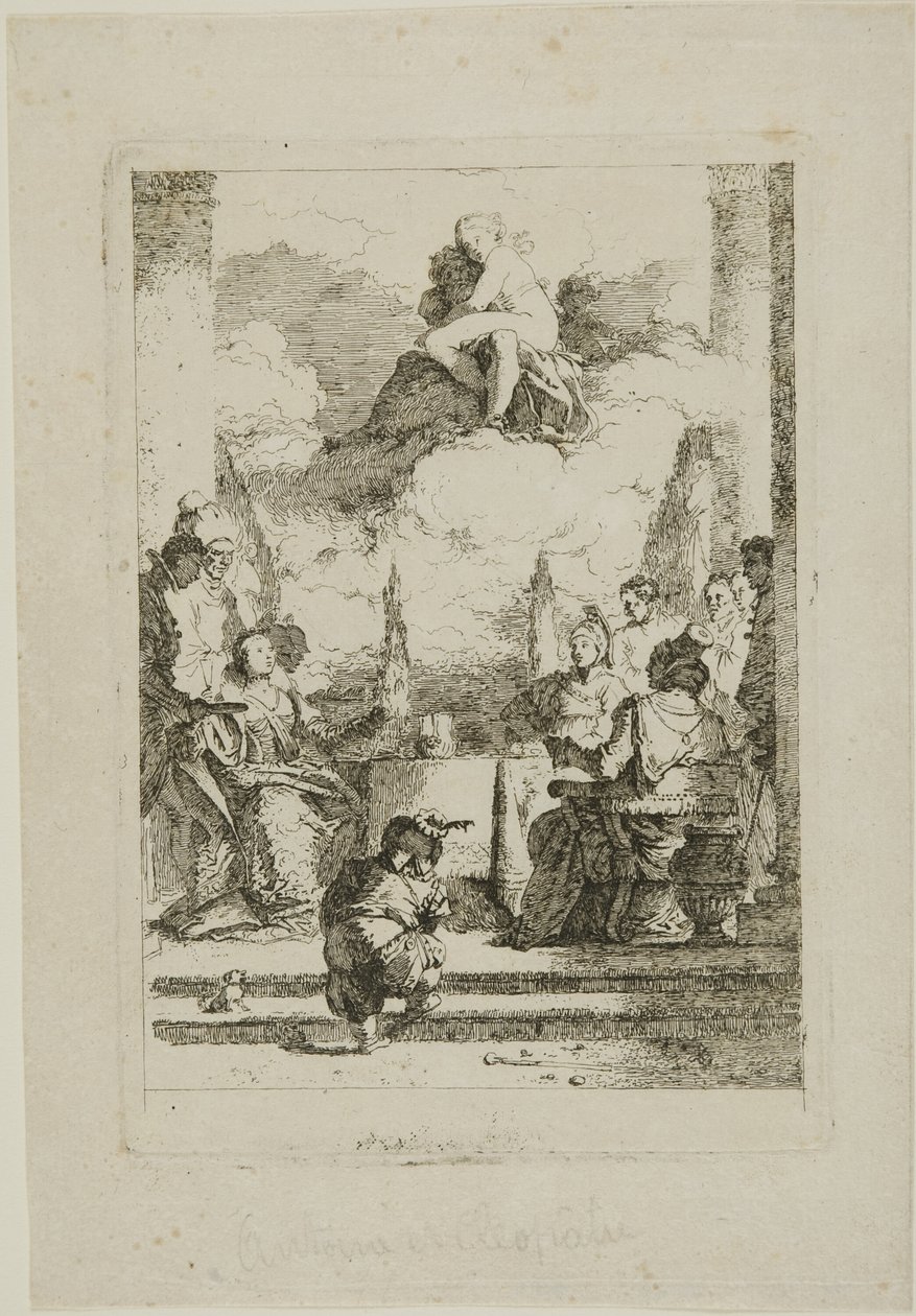 Antal és Kleopátra ünnepe alkotó: Jean Honore Fragonard