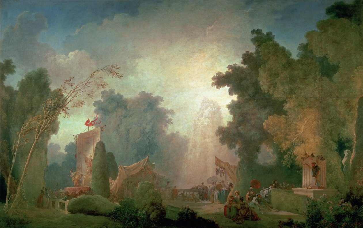 The Fete at Saint-Cloud (a részletekért lásd: 89791) alkotó: Jean Honore Fragonard