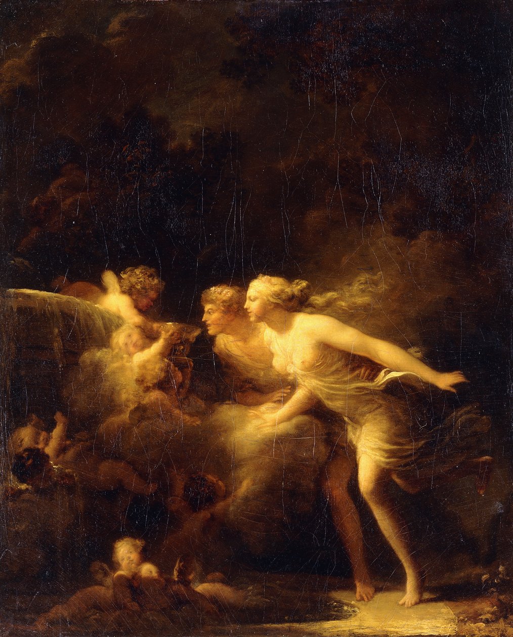 A szerelem kútja, 1780-as évek alkotó: Jean Honore Fragonard