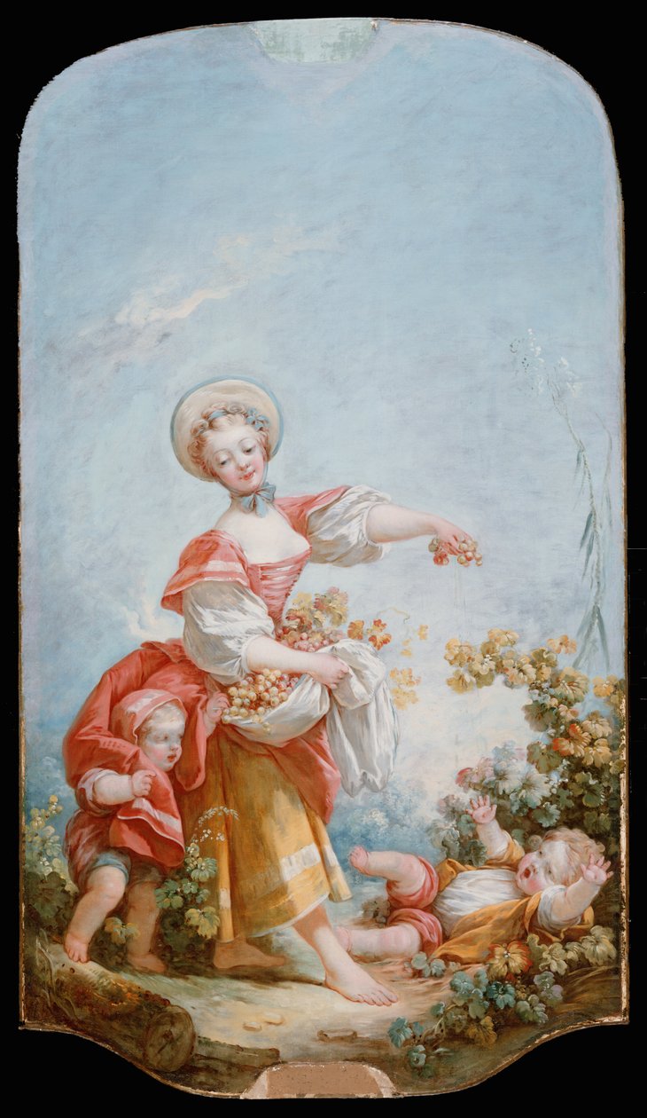 A szőlőgyűjtő, 1748-52 alkotó: Jean Honore Fragonard