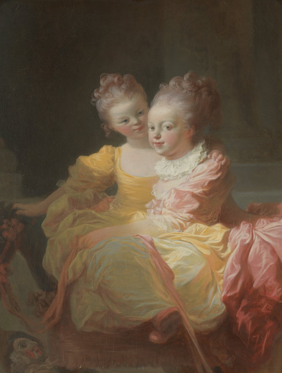 A két nővér, kb. 1769-70. alkotó: Jean Honore Fragonard