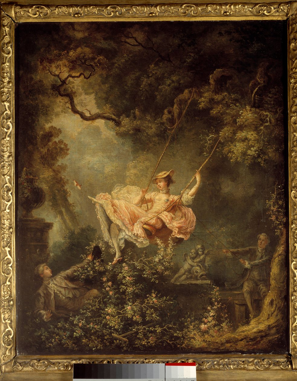 Az escarpolette. Jean Honore Fragonard (1732-1806) festménye alkotó: Jean Honore Fragonard